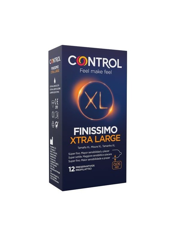 preservatifs 12 control xl finisimo