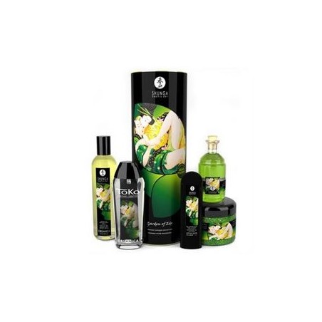 coffret Massage erotique "jardin d'edo" Shunga