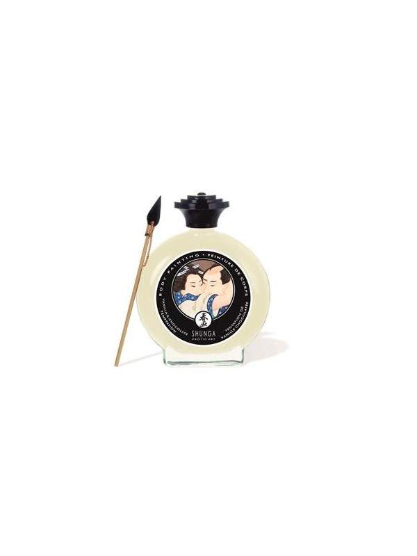 peinture corporelle shunga vanille et chocolat