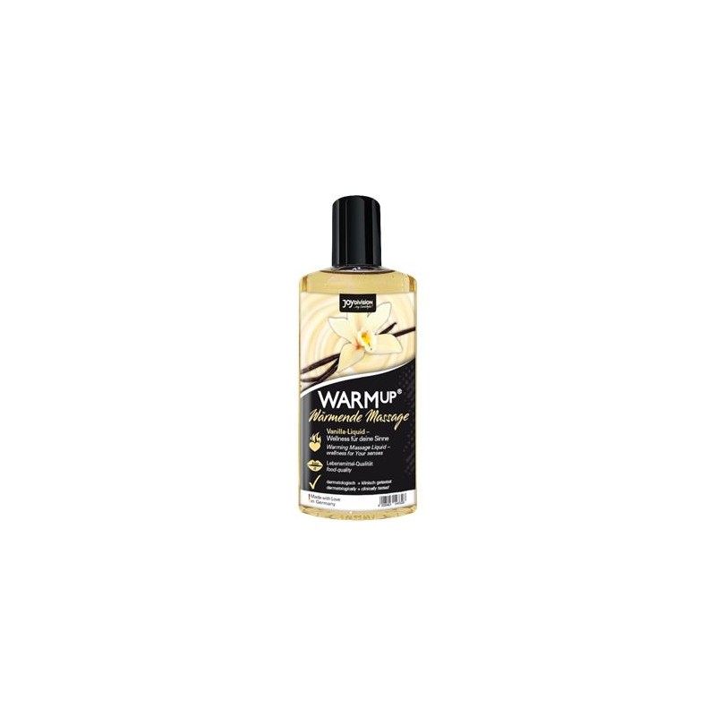 huile massage warmup vanille 150ml