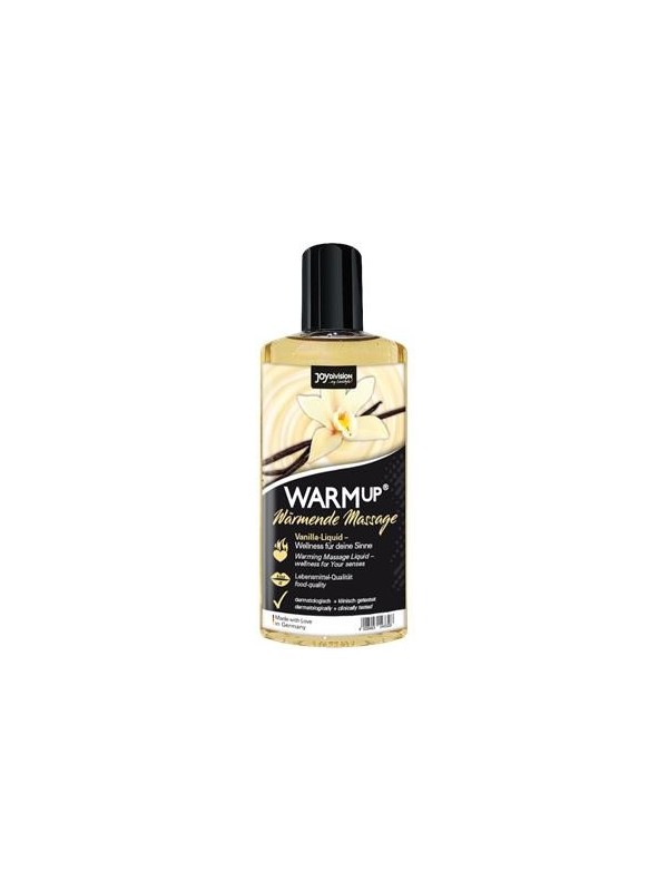 huile massage warmup vanille 150ml