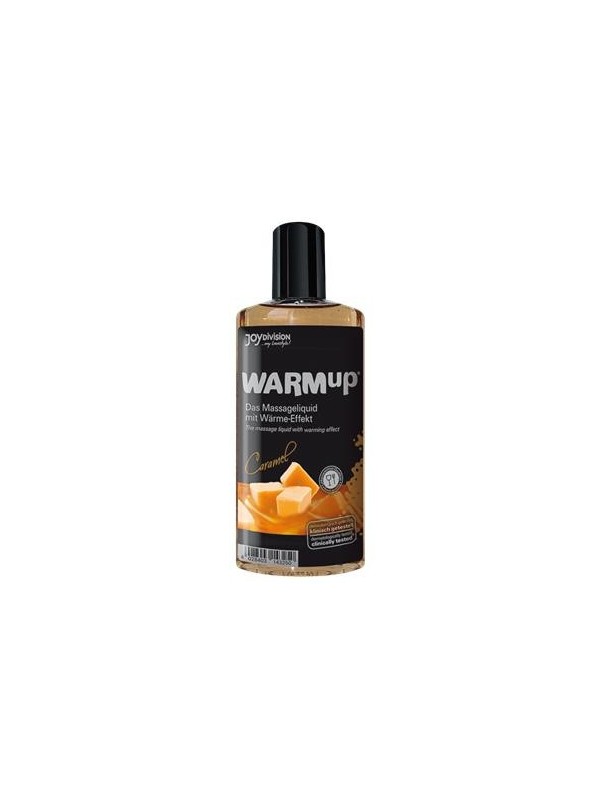 huile massage warmup caramel 150ml