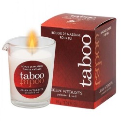 bougie taboo jeux interdits liquen sauvage