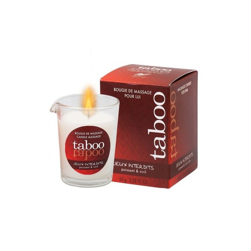 bougie taboo jeux interdits liquen sauvage