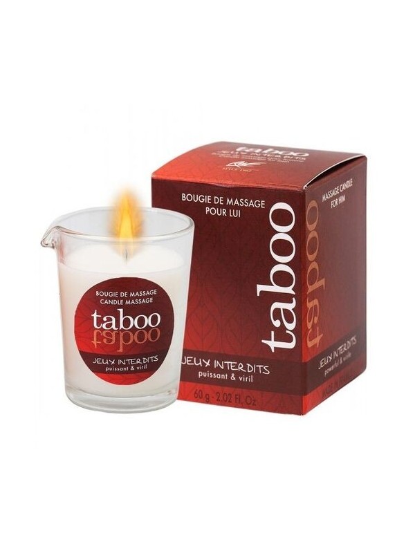 bougie taboo jeux interdits liquen sauvage
