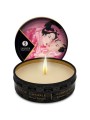 Bougie massage pétales rose 30ml Shunga