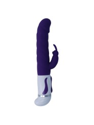 Vibro rabbit tournant bobbler lila