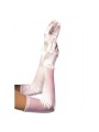 gants opera satinés rose Leg Avenue