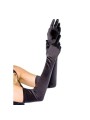 gants longs en velours sensuels leg avenue noirs