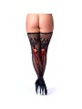 Bas avec Corset Simulation Noir T:U 1486 Amorable