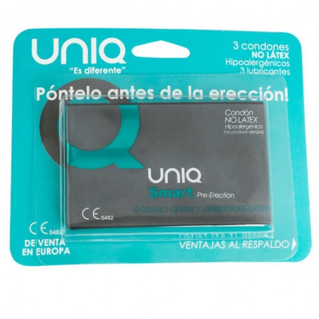 Préservatif sans latex pré-érection  3u. Uniq