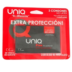 préservatif sans latex 3 u. anneau protecteur uniq
