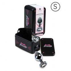 plug anal transparent 7cm secret play