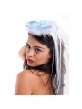 voile de mariée avec zizi blanc
