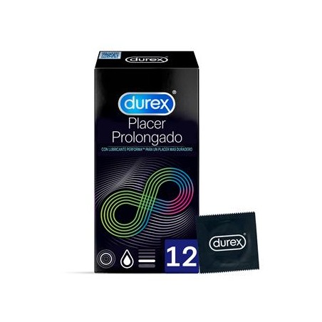 Préservatifs plaisir prolongé 12u Durex