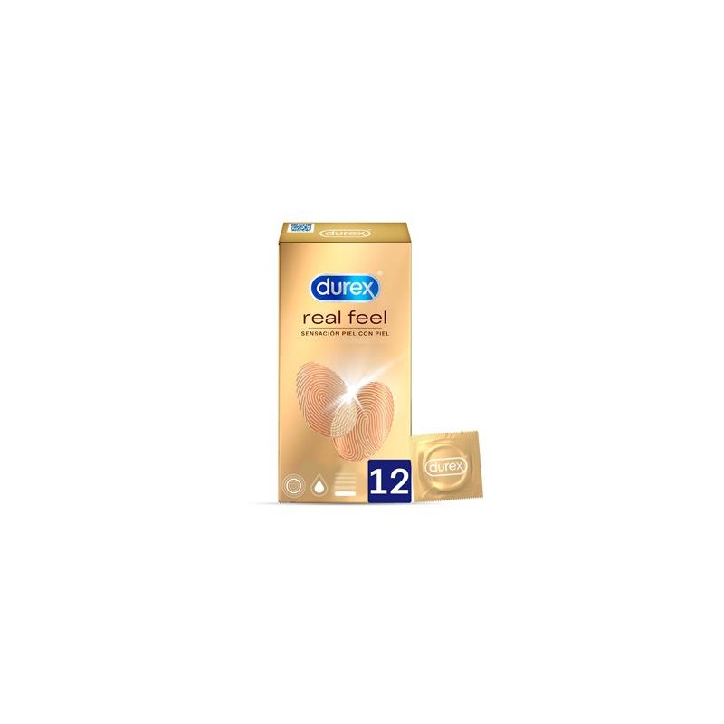 Préservatifs real feel 12pcs Durex