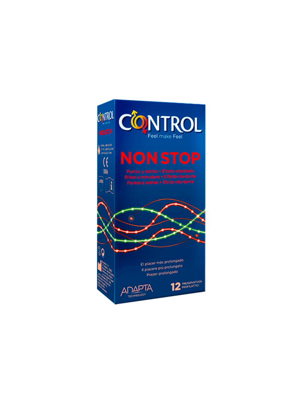 Préservatifs non stop 12pcs
 de control