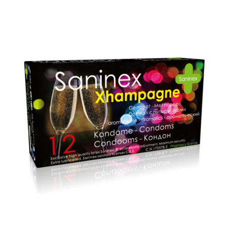 preservatifs xhampagne 12u saninex