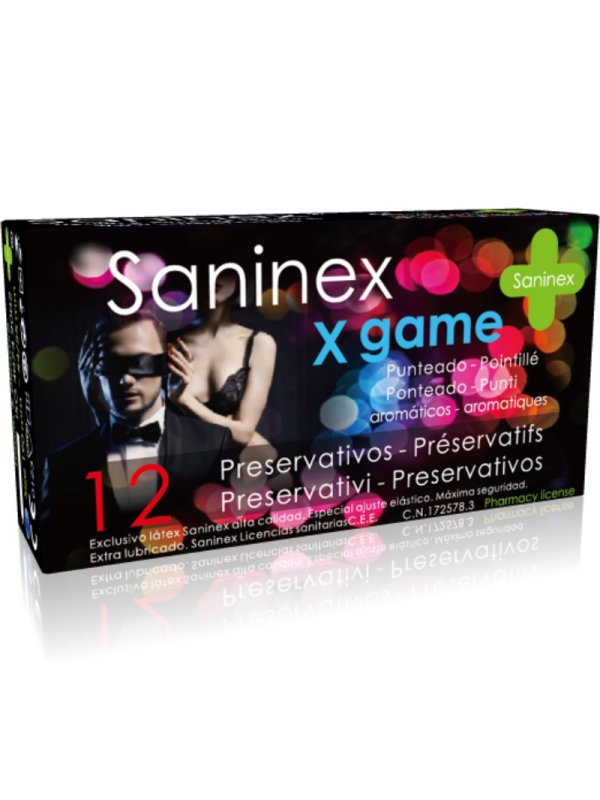 Préservatifs xGame 12u saninex