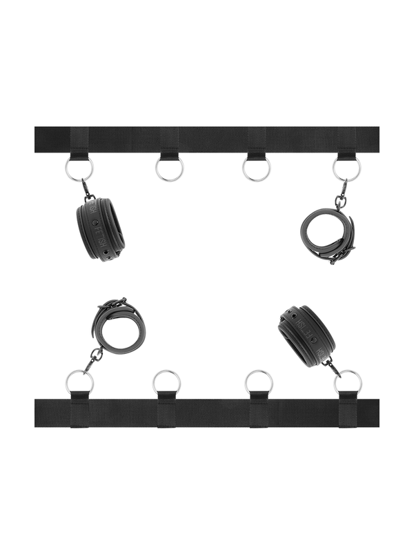 attaches de lit fetish noprene - fetish submissive