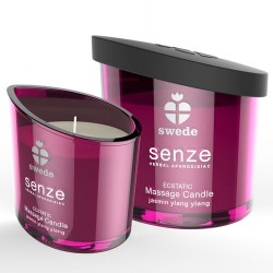 bougie massage senze ecstatic  - jasmin, ylang ylang