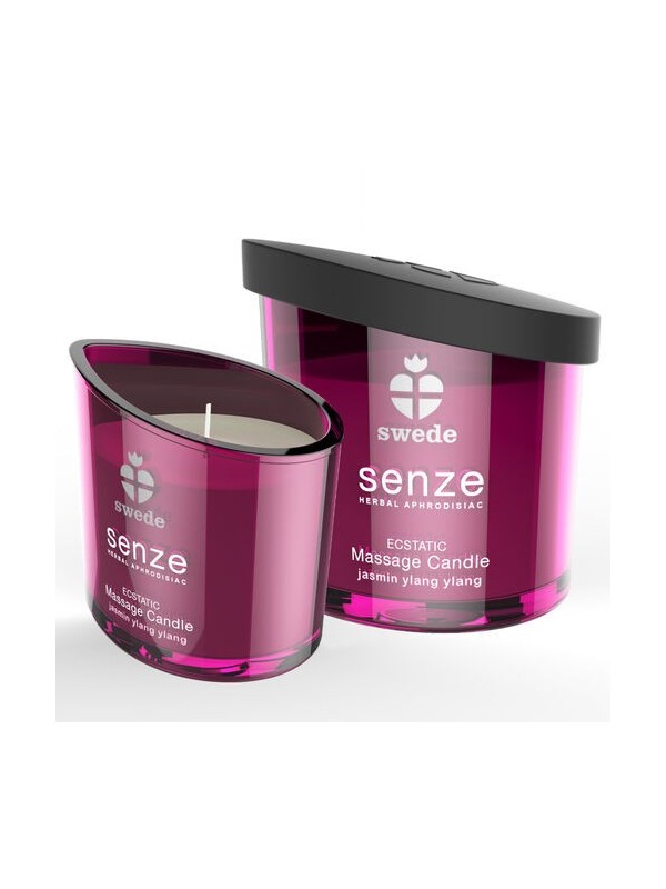 bougie massage senze ecstatic  - jasmin, ylang ylang