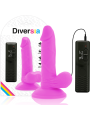 Gode vibrant 17cm violet diversia