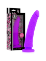 gode silicone lila 20x4cm Delta club