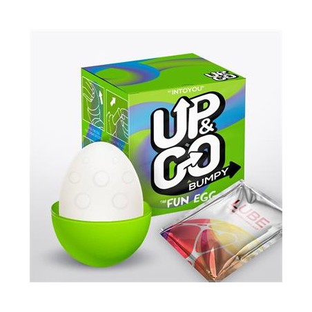 masturbateur Bumpy Oeuf vert