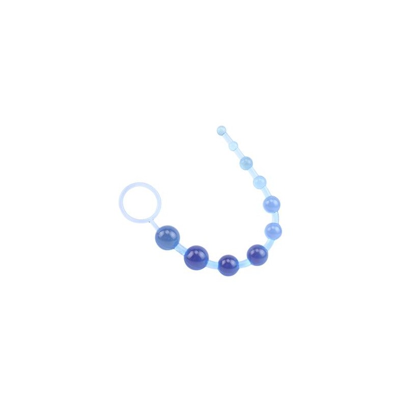 Chaine boules anales Sassy 30 Bleu