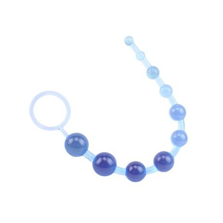 Chaine boules anales Sassy 30 Bleu