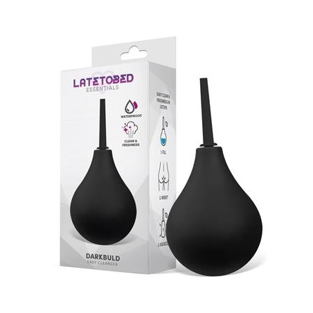 poire lavement buld noir