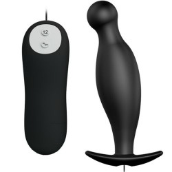 plug anal silicone 12 vibrant noir