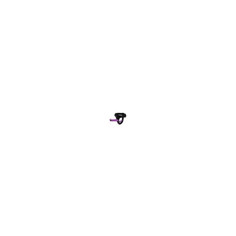 Harnais double Pénétration Violet